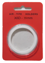 Air Tite High Relief 39mm Retail Package Holders - Model X6D